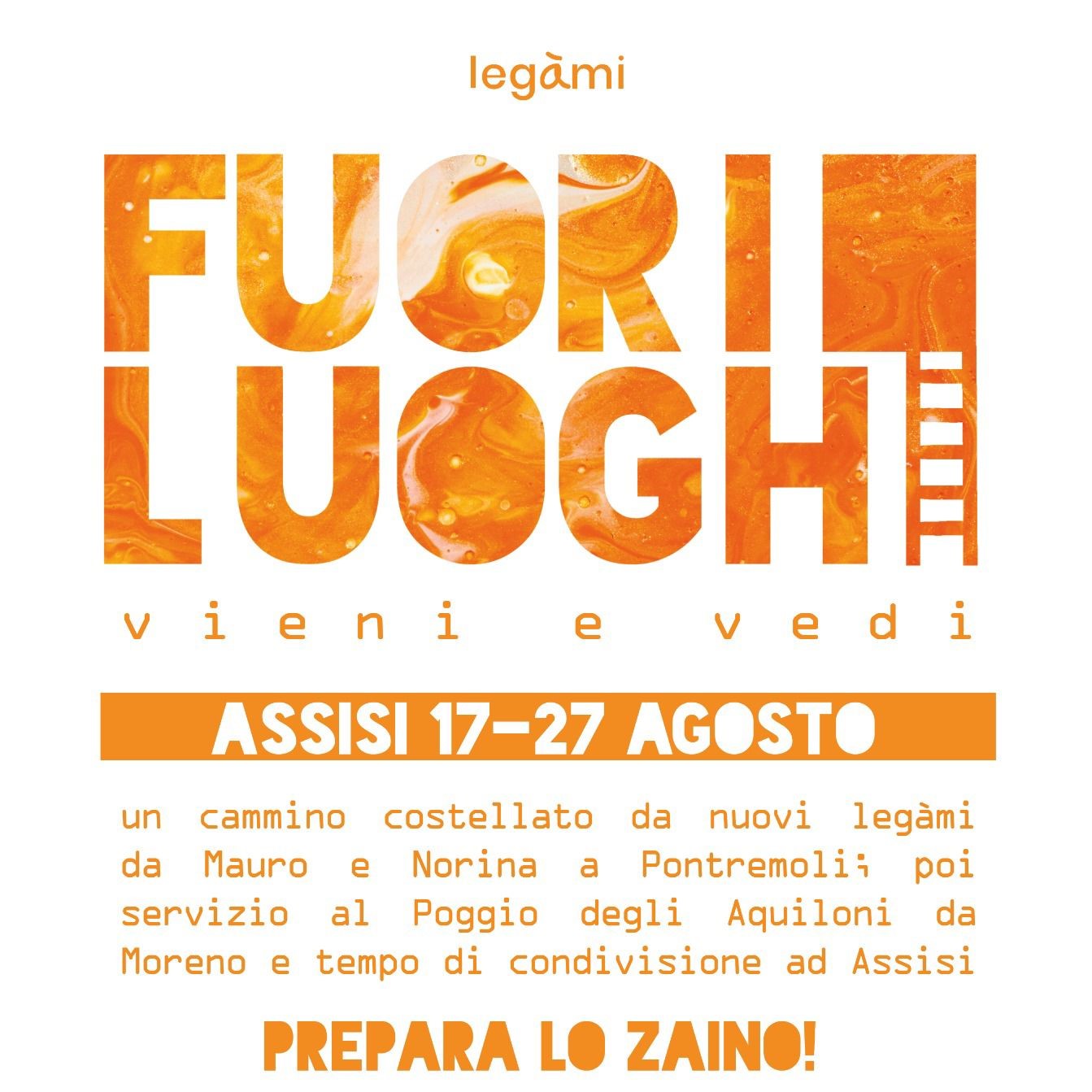 FuoriLuoghi verso Assisi