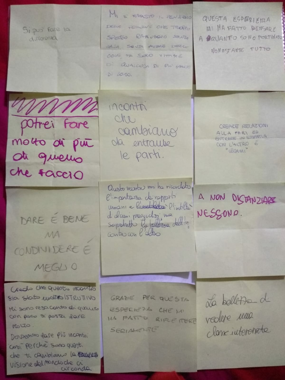 Tra i giovani e la strada